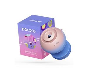 POCOCO Projecteur Ciel Étoilé Veilleuse Enfant, Projecteur Galaxie pour Chambre & Planétarium Domestique, Projecteur Ciel Étoilé pour Enfants avec 2 Disques, Gift Idéal pour Anniversaire & Fêtes