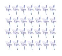 Pocoiau 100 Pièces Ensemble Dartisanat De Moulin À Vent Dessin Réutilisable pour Le Développement Créatif des Et Le Lien Familial Jouet Moulin À Vent en Plastique Sûr pour Les