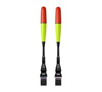 Pocoiau 2 Pièces LED Lueur Flotteur Supérieur Outil De Pêche Nuit Flotteurs Lumineux Sensibles Remplacement Bouées Poisson Accessoires Top Mount Buoys Night Tool