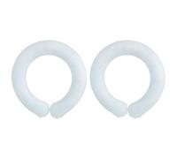 Pocoiau 2Pcs Reusable Wrist Cooling Tube Cooling Starts at 28°C Wrist Bracelets for Hot Weather Men Women Outdoor Sport Band for Heat
