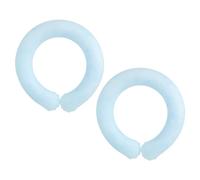 Pocoiau 2Pcs Reusable Wrist Cooling Tube Cooling Starts at 28°C Wrist Bracelets for Hot Weather Men Women Outdoor Sport Band for Heat