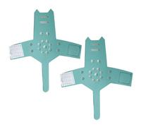 Pocoiau 5pcs Extérieur Camping Tente Corde Lumières Décoratives Lampe De Poche Étanche Garde Lumières Suspendues Accessoires De Corde À LED Étanche