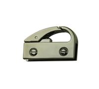 Pocoiau Accessoire de matériel de pratique avec connecteur de poignée de fermeture à boutons-pression sécurisés pour divers modèles de sacs faits à la main, raccords de en métal