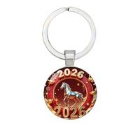 Pocoiau Accessoire polyvalent en alliage mettant en valeur des motifs de chevaux, parfait comme ou comme de décoration du zodiaque.