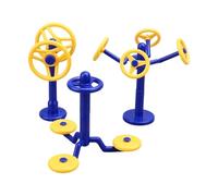 Pocoiau Accessoires De Gymnastique Minuscules Réalistes Jouet Construction Scène Maisons Poupée Ensemble Construction en Plastique Sûr pour Realistic Dollhouses Furniture Accessories