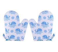 Pocoiau BBQ Four Mitts for Cooking Kitchen Fiche Cuisine Gilling Double-Couche Facile À Nettoyer Stocker pour Cuisson Giling