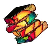 Pocoiau Bibliophiles Book Stack Planter Succulentes Conteneur Unique Imprimé Vase Lecteurs Écrivains Cadeau Décoratif Livre en Résine Jardinière