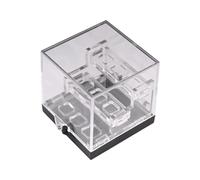 Pocoiau Boîte de présentation en cristal acrylique à plusieurs niveaux pour les expositions à la maison et les magasins de bijoux professionnels