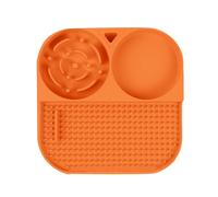 Pocoiau Bol d'alimentation avec Ventouse Antidérapante Conception De Puzzle en Silicone pour Ralentir La Vitesse ' Étouffement Et Coussin ' Lente Anti C pour Chiens Et Chats
