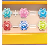 Pocoiau Boule Flottante De pour Bébé Jouet Bain en Plastique Coloré Ensemble Jeu d'eau Sûr pour Le Développement Sensoriel des Tout-Petits Bathinig Fun Bath Floating Balls