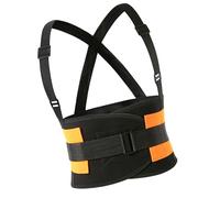 Pocoiau Ceinture De Soutien Dorsale En Polyester Respirant Deux Ceintures Réglables Équipement Protection Taille Industrielle Taille Renforcée Stable Pour Le Levage Charges Lourdes