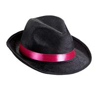 Pocoiau Chapeau bombé pour adulte - Pour spectacle de scène, jazzs, bal masqué, fête, jeu de rôle, gentleman magicien