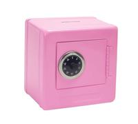 Pocoiau Conteneur d'argent Verrouillable avec Accès À Deux Clés Outil D'éducation Financière pour Garçons Et Filles Conception Adaptée Voyages Compact 7" H Jouet Permanent en Métal pour Institution