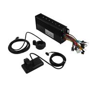 Pocoiau Contrôleur de vélo électrique sans balais 1500 W/2000 W avec écran LCD sinusoïdal à trois modes pour conversions de vélo de montagne, accessoires de modification de batterie