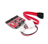 Pocoiau Convertisseur de carte IDE vers adaptateur 1,5 Go/S vers IDE bidirectionnel conversion 100/133 disque dur/CD/pour PC Combo pour gaming, téléphone, chargeur de casque, voyage voiture