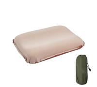 Pocoiau Coussin de siège rembourré d'air pour voyage avec centre de mémoire ventilé - Maintien ferme - Pour la randonnée, les incidents de voyage - Coussin de stade antidérapant avec substance TPU