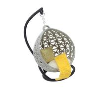 Pocoiau Dolls House Hanging Model Basket Chair Miniature Dollhouses Chaise Hanging Ideal for Projects and Photography Dollhouses Accessories