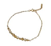 Pocoiau en avec 12 Pierres De Naissance Mensuelles Pierres À Facettes 3 Mm Réglables 17 + 5 Cm Lumière 4 G Bijoux pour Les Créateurs Tendances Minéral Naturel