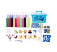 Pocoiau Ensemble d'artisanat interactif avec des magies de Gel d'eau Jeu de rôle sûr et Conception de Voyage Jouet de Gel d'eau Magique