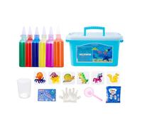 Pocoiau Ensemble d'artisanat interactif avec des magies de Gel d'eau Jeu de rôle sûr et Conception de Voyage Jouet de Gel d'eau Magique