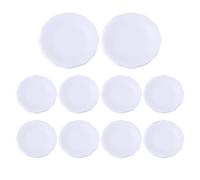 Pocoiau Ensemble De 10 Tasses À Café Miniatures pour Maisons De Poupées Cuillère Réaliste À L'échelle 1/12 Parfaites pour Les Cuisines Et Les Salles À Manger Cuisine Miniature