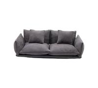 Pocoiau Ensemble De Canapé Simple en Bois pour Maisons Poupée Petit Fait À La Main Causeuse pour Scènes Chambre Réalistes Modèle À Collectionner