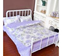 Pocoiau Ensemble De Literie pour Chambre À Coucher Maison Poupée avec Drap Oreiller Couette pour Décoration Chambre Miniature Et Décors Projets Modèles Artisanaux 1/12 Doll House Bedding