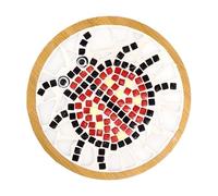 Pocoiau Ensemble de sous-Verres Tessellations à Assembler soi-même, Carreaux colorés, Arts et Artisanat pour, de Festival, matériaux créatifs pour