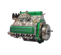 Pocoiau Figurine D'affichage De Moteur avec Détails D'ingénierie Précis Modèle Projet STEM pour Adultes pour Les Amateurs Mécanique Petit Modèle Moteur