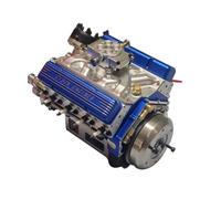 Pocoiau Figurine D'affichage De Moteur avec Détails D'ingénierie Précis Modèle Projet STEM pour Adultes pour Les Amateurs Mécanique Petit Modèle Moteur