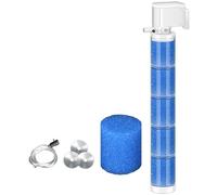 Pocoiau Filtre à eau pour aquariums - Bio-filtration - Purification de l'eau aquatique - Avec aération - Multi-usage - Pour aquariums et filtres