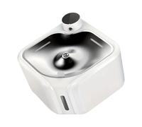 Pocoiau Fontaine à Eau Continue pour Animaux de Compagnie, 2, 8 l, Base en Acier Auto-nettoyante et silencieuse, pour Bureau/Maison, Fontaine d ' Eau pour Animaux de Compagnie