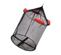 Pocoiau Grand filet de pêche avec mécanisme de pliage rapide, sangles en nylon durable pour une capture fiable, une rétention et un filet de rangement résistant à la corrosion