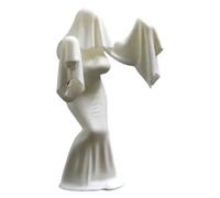 Pocoiau Horreur Ghosty Model Halloween Decoration Craft Craft À Trois Tailles Option De Bureau Souet Décoratif Piece Décorative Ghosty Bride Statue