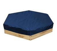 Pocoiau Housse de bac à sable coupe-vent en tissu Oxford indéchirable pour protéger le bac à sable extérieur