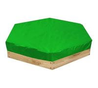 Pocoiau Housse de bac à sable coupe-vent en tissu Oxford indéchirable pour protéger le bac à sable extérieur