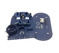 Pocoiau Kits De Fabrication De À En Cuir PU Fait À La Main Ensemble De Crochets À Tricoter Avec Sangles Accessoires Pour Kits De À Ensemble En Cuir PU Avec Pour Tricoter