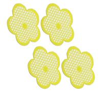 Pocoiau Lot de 4 mangeoires flottantes pour abeilles - Antidérapantes - Convient pour les pollinisateurs de jardin, les papillons, l'écosystème - Station d'eau flottante pour les bains d'oiseaux