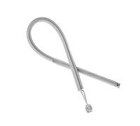 Pocoiau Lot de 5 enfile-cordons en acier avec ressort flexible pour cordon élastique - Facile à insérer rapidement - Outil de filetage robuste