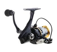 Pocoiau Moulinet De Pêche HE1000-7000 Rapport Vitesse 5.2:1 Frein 22lb Bobine Métallique Professionnelle pour Carpe