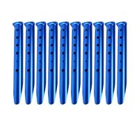 Pocoiau Paquet De 10 Piquets Type Lourd Équipement Camping Outil D'installation Tente Accessoire Stabilité pour Tentes en Plein Air Paramètres Plage Voyage Piquets Portables