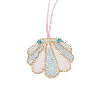Pocoiau Pendentif léger sur le thème marin pour la décoration de avec et accessoire de sur le thème de la coquille, breloque de décoration de à porte-clés pour à