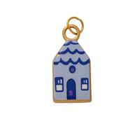 Pocoiau Pendentif Ovale en Acier Inoxydable avec Peinture Artisanale Composant De Fabrication De Bijoux Faits À La Main Accessoires Élégants Pendentif Ovale Peint