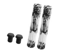 Pocoiau Poignée de guidon de vélo en caoutchouc souple de rechange antidérapante absorbant les chocs