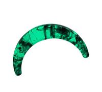 Pocoiau Poignée de sac en résine sophistiquée avec boucles en métal pour sac à main fait à la main - Accessoire élégant, 02style, One Size