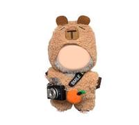 Pocoiau Poupée en Peluche Flexible Ensemble De Costumes Jeu Simulation pour 17cm Soutien en Position Assise Développement La Motricité Fine Vêtements Anime