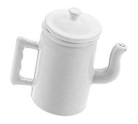 Pocoiau Rétro 1/12 Échelle Maisons De Poupée Cafetières en Métal Couvercle À Charnière Meubles Cuisine Miniatures Article Décoratif en Métal Accessoires Maisons Poupée Rétro avec Couvercle