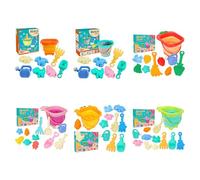 Pocoiau Seau De Pliable Jouet Jeu Plage avec Pelle Et Pots D'arrosage pour Jeu d'eau Vacances Voyage en Famille Accessoires pour Tout-Petits