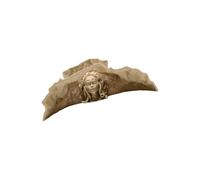 Pocoiau Statue mythique de Méduse Accessoire pour Aquariums Décoration Cachette Maisons pour Aquascaping Aquascaping Aquariums Cave Medusa