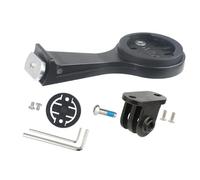 Pocoiau Support pour ordinateur de vélo de route réglable vers l'extérieur - Support d'extension de vélo - Supports d'éclairage pour ordinateurs de vélo - Adaptateurs de montage étendus à l'avant pour